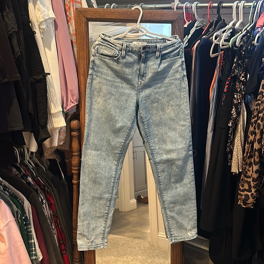 Willow & root jeans the high rise mom